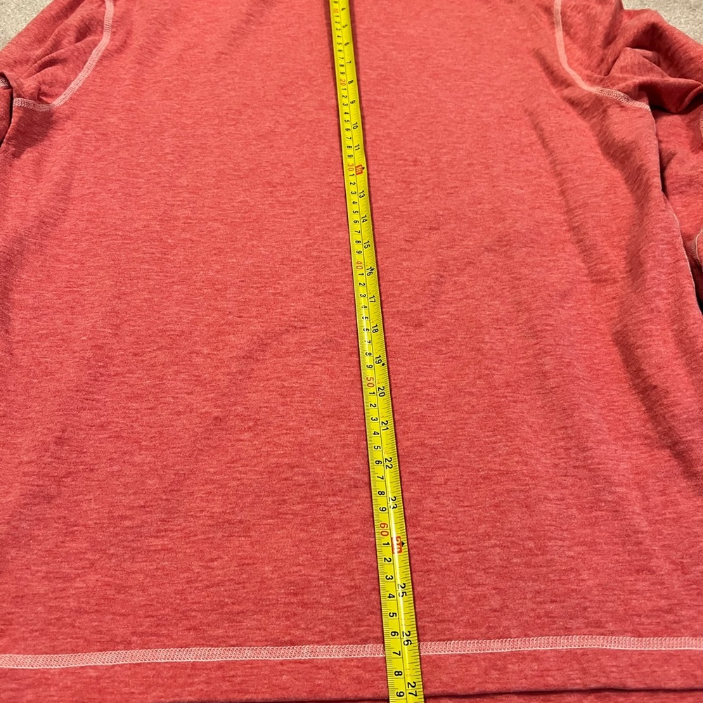 ~Tommy Bahama Tangerine Reversible 1/2 Zip Sz. L *EUC* MSRP: $129+tax retail - Picture 8 of 11
